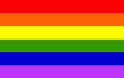 what colors are the gay flag